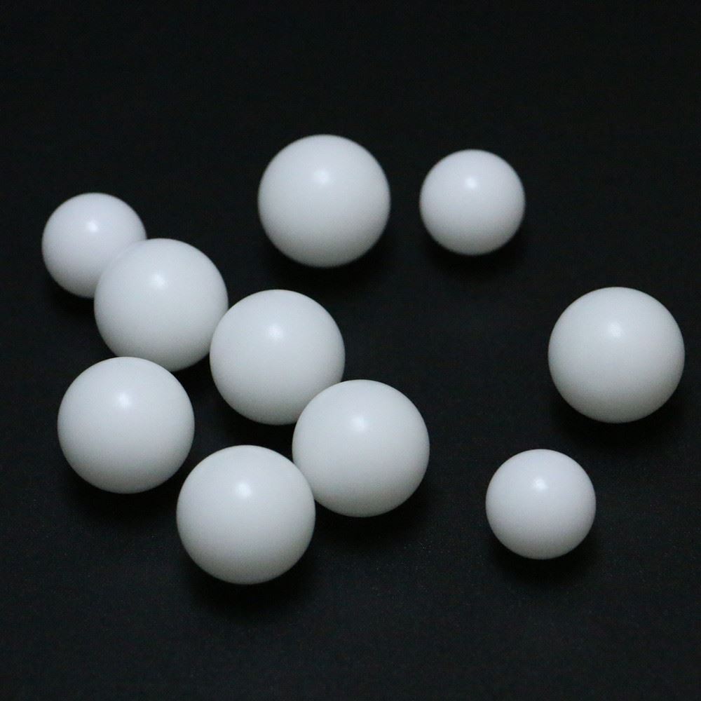 White plastic resin balls POM White plastic resin balls POM