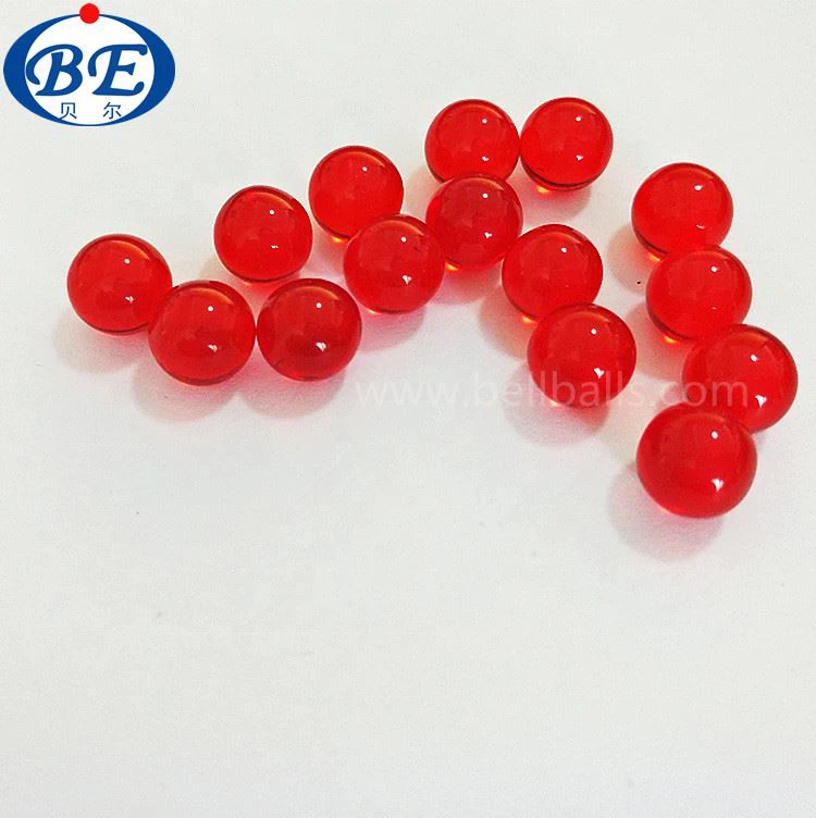 round smooth red glass 8 mm beads product-750-752