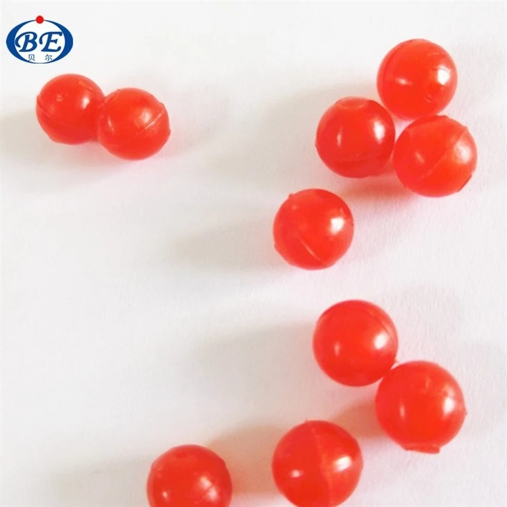 Hollow Red Plastic Ball