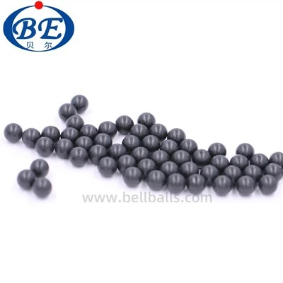 Bola de plástico de nylon negro de 4.763 mm